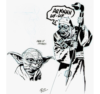Illustration for article titled What If Batman: The Animated Series' Bruce Timm Made A Star Wars Comic?
